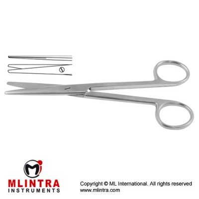 Mayo-Stille Dissecting Scissor Straight Stainless Steel, 15 cm - 6"